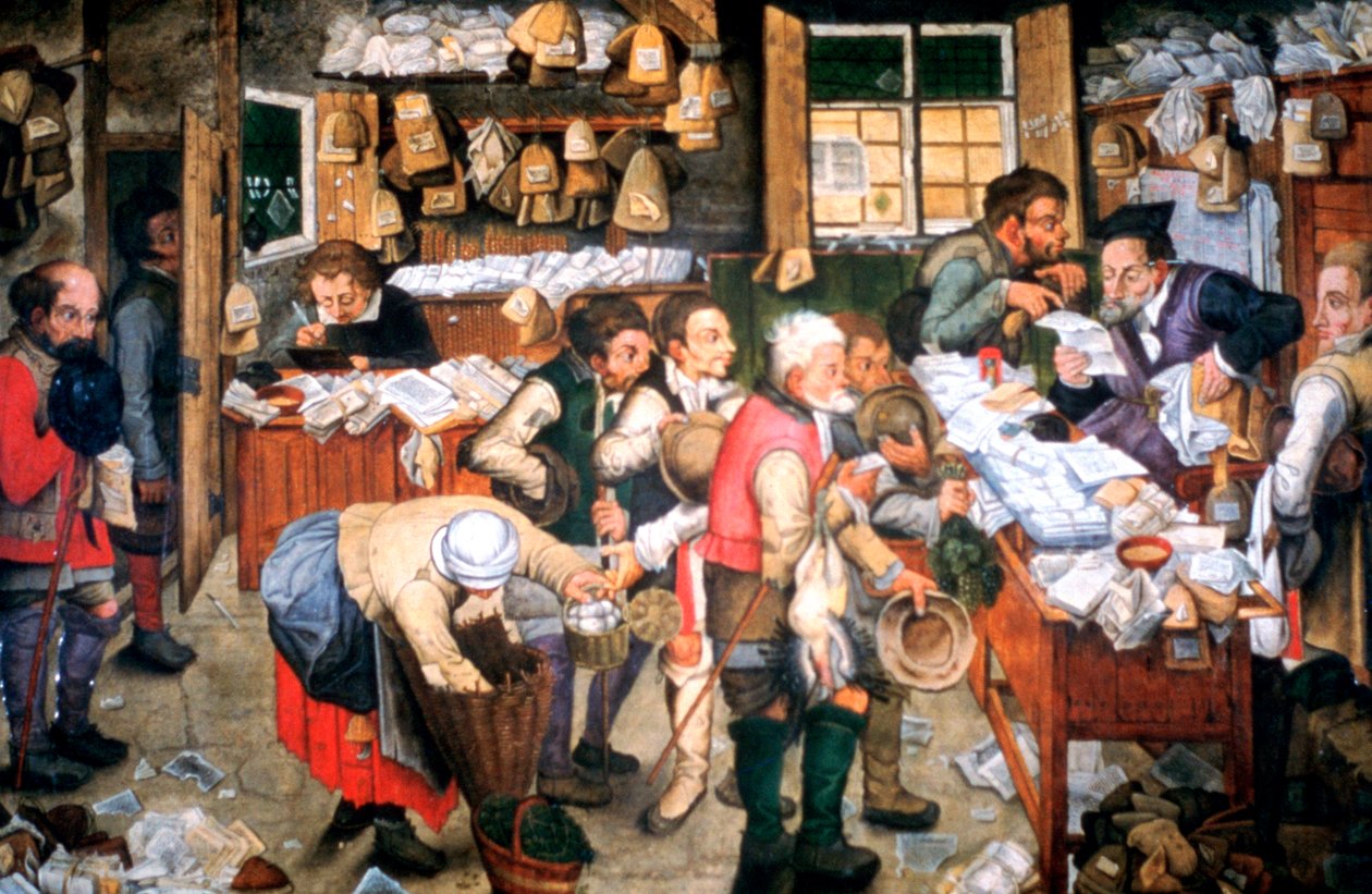 Vuokrapäivä, c1584-1638 tekijältä Pieter Brueghel the Younger