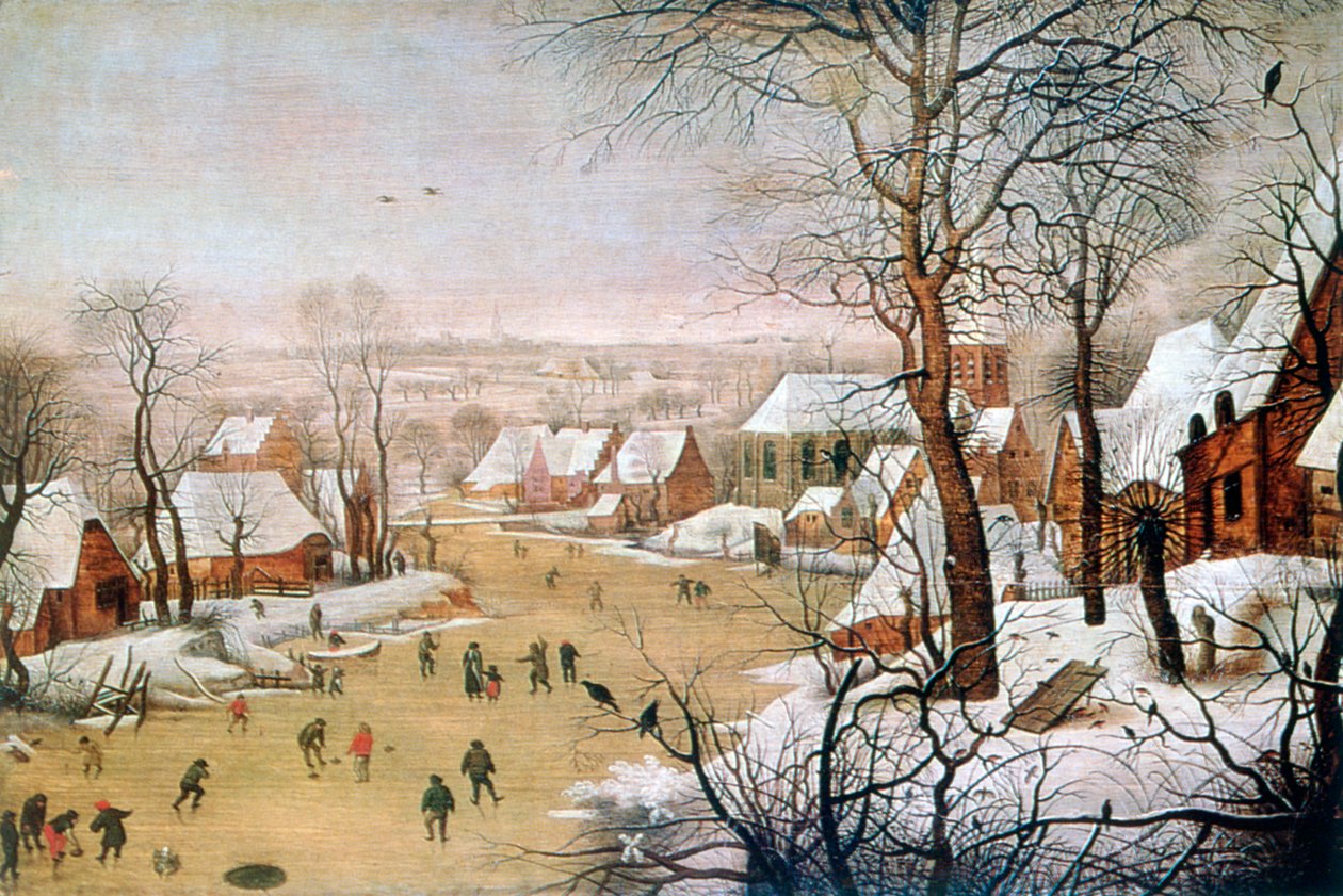 Lintuloukku, c1584-1638 tekijältä Pieter Brueghel the Younger