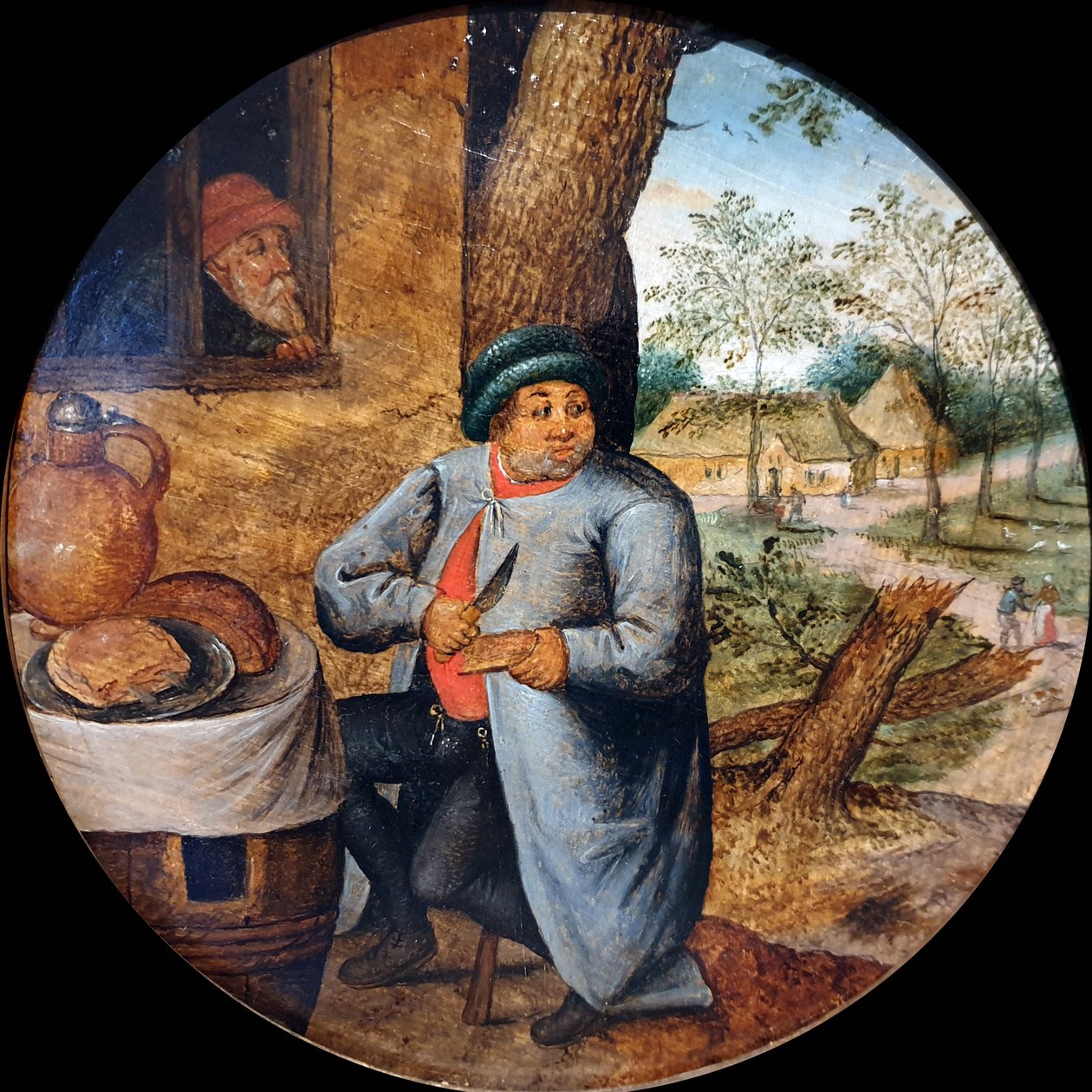 Leivänsyöjä tekijältä Pieter Brueghel the Younger