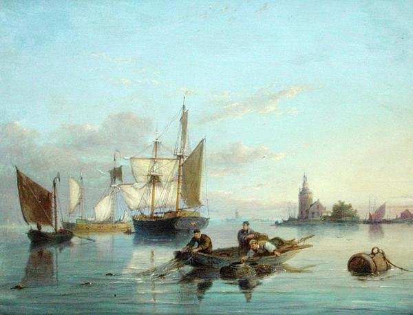 Texelin saarella, Hollannissa tekijältä Pieter Christiaan Cornelis Dommelshuizen