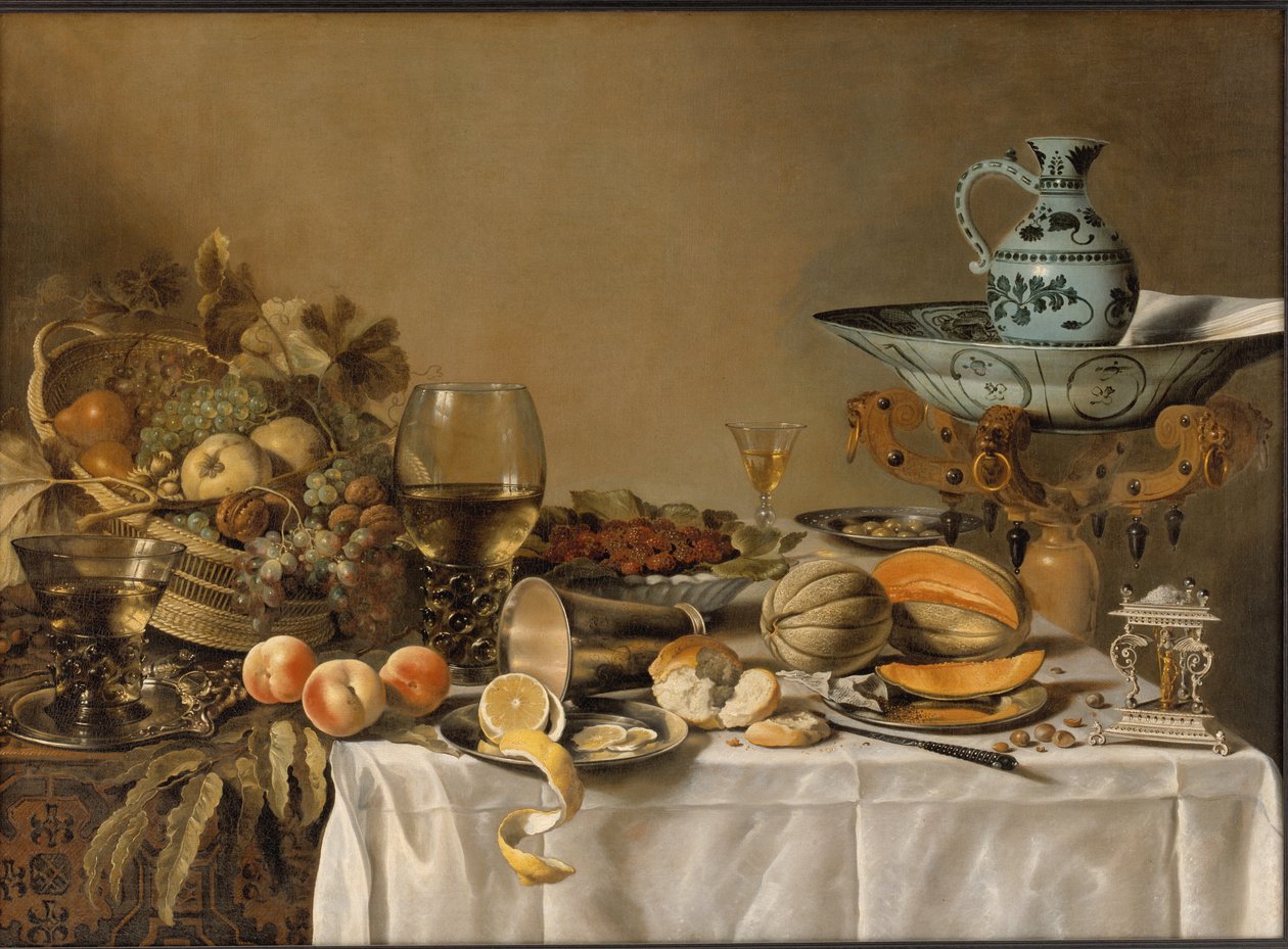 Asetelma tekijältä Pieter Claesz