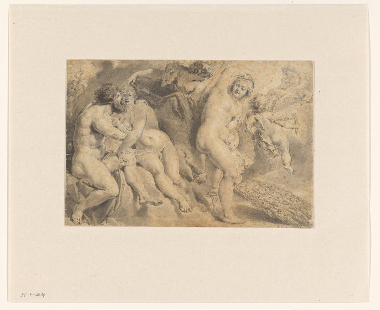 Zeuksen ja Heran pettämä Ixion Ixion käsittää pilven Nephelen, joka on ottanut Heran muodon tekijältä Pieter Claesz. Soutman (rejected attribution)