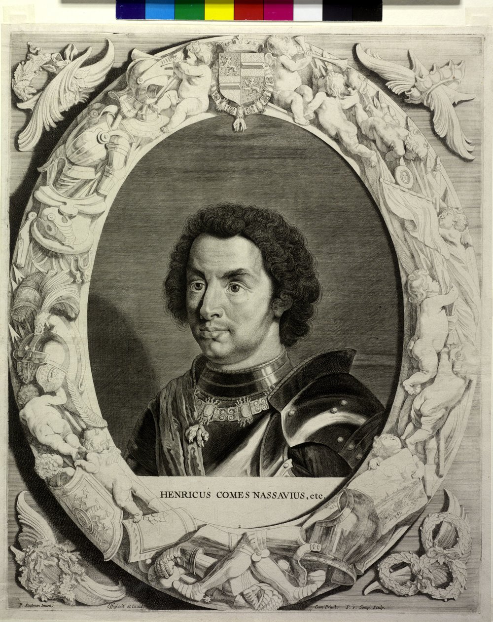 Nassaun kreivi Henrik III tekijältä Pieter Claesz Soutman