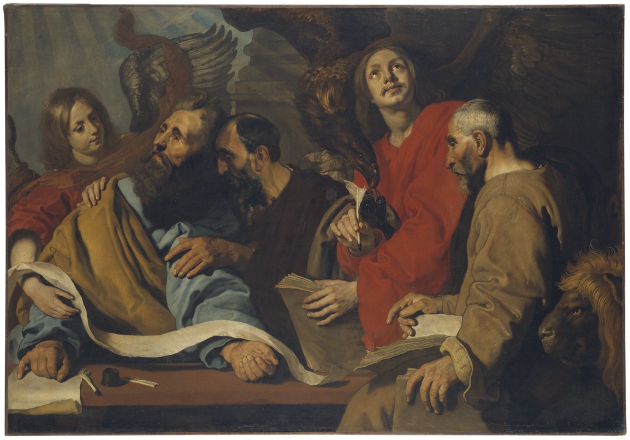 Neljä evankelistaa tekijältä Pieter Claesz Soutman