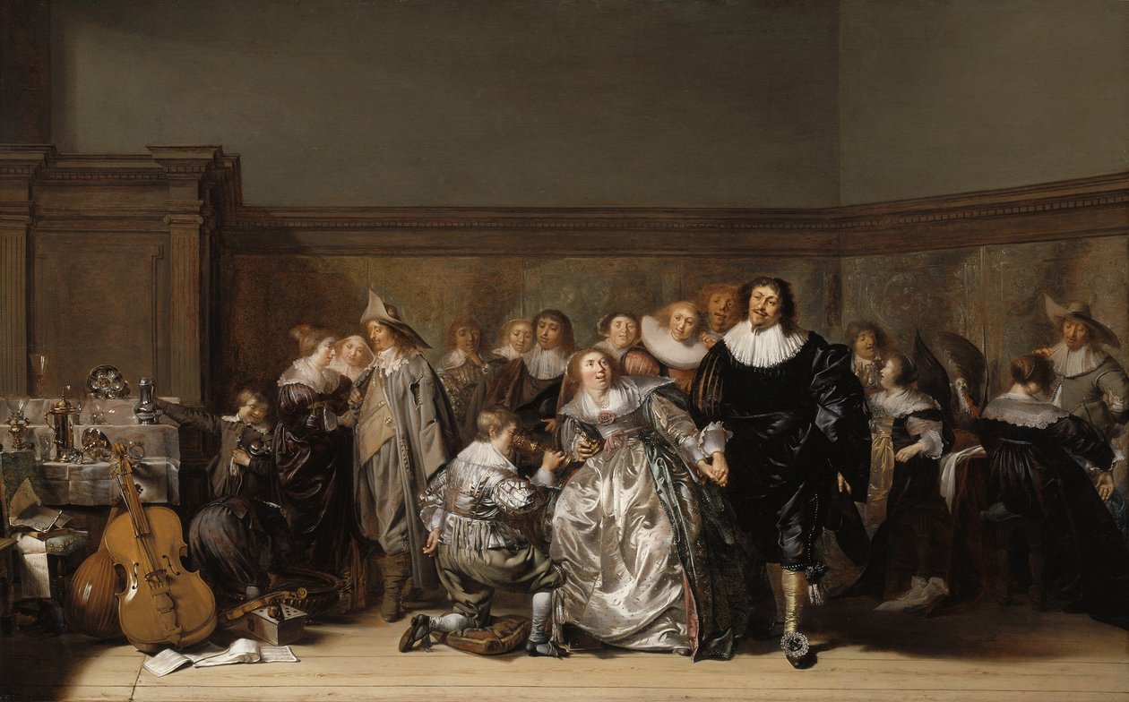 Tyylikäs yritys, 1632 tekijältä Pieter Codde