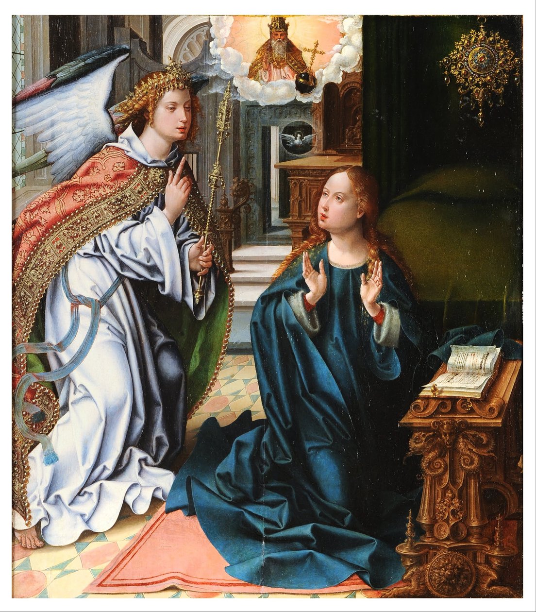 Annunciation tekijältä Pieter Coecke van Aelst