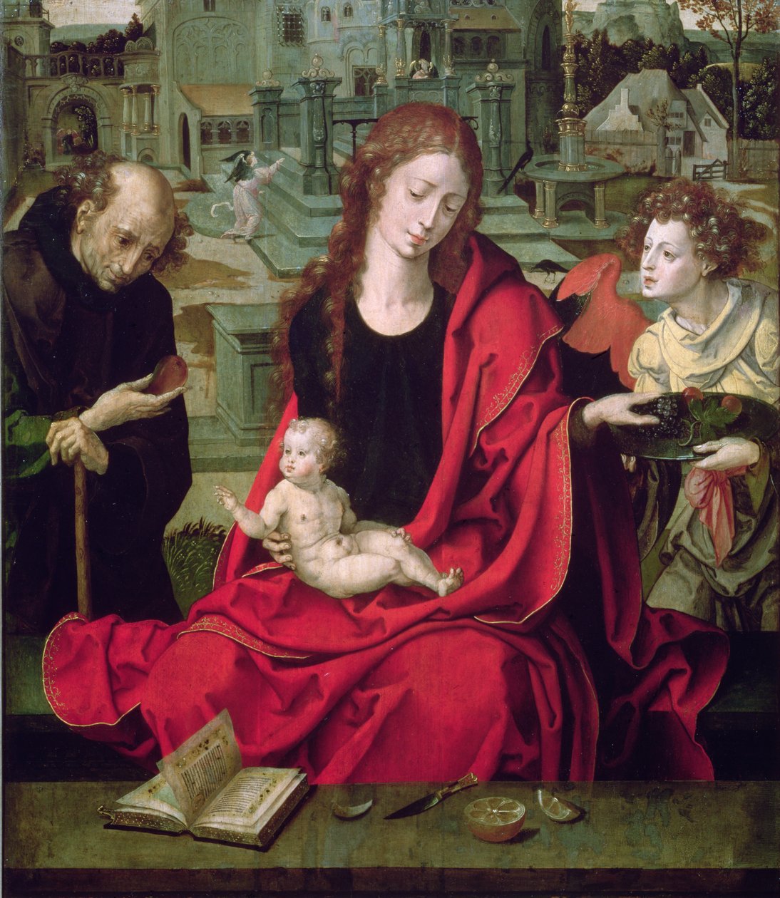 Pyhä perhe, 1500-luku tekijältä Pieter Coecke van Aelst
