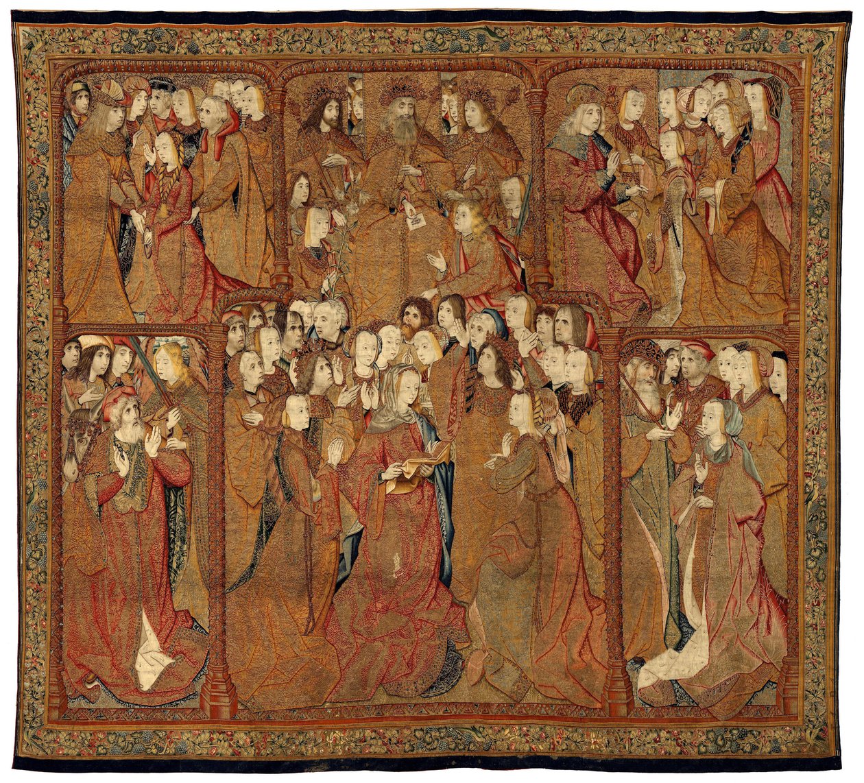 Jumalanäidin voitot tai kultainen Panos tekijältä Pieter Coecke van Aelst