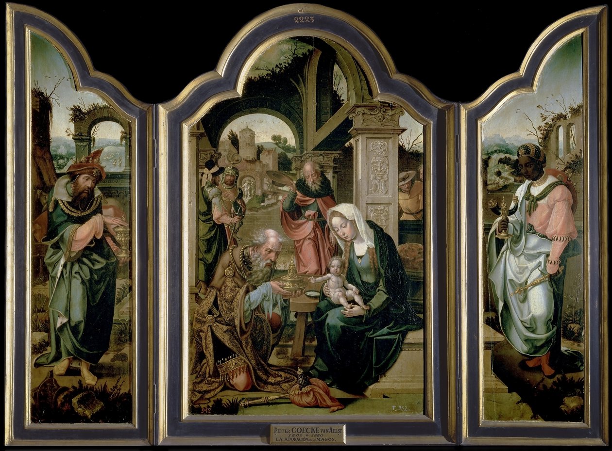 Taikaiden palvonta tekijältä Pieter Coecke van Aelst