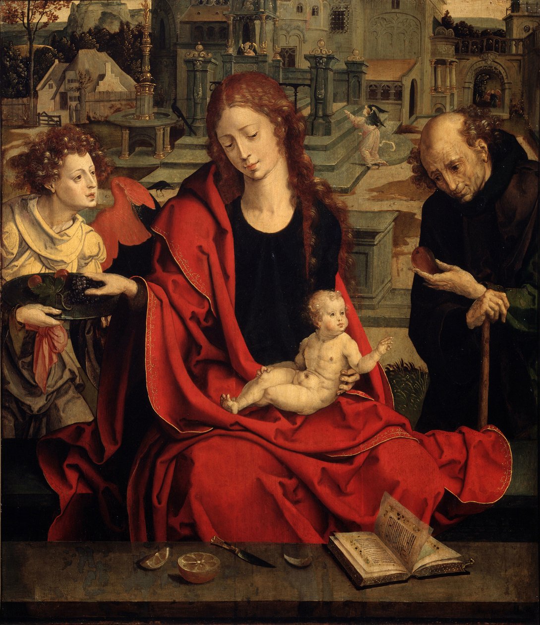 Faraon patsas, Egypti, 4. dynastia tekijältä Pieter Coecke van Aelst