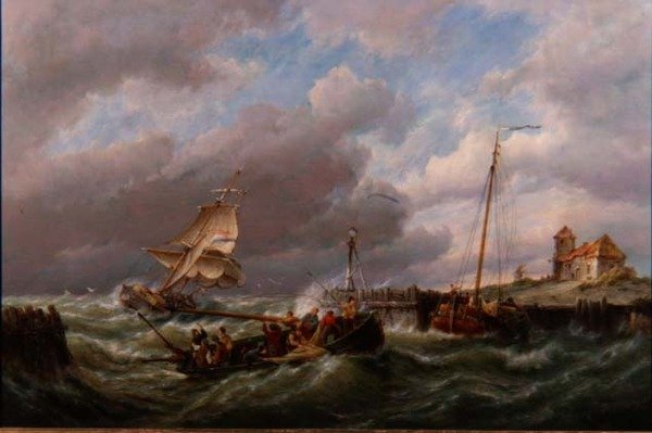 Texelin saarella, Hollannissa tekijältä Pieter Cornelis Dommerson