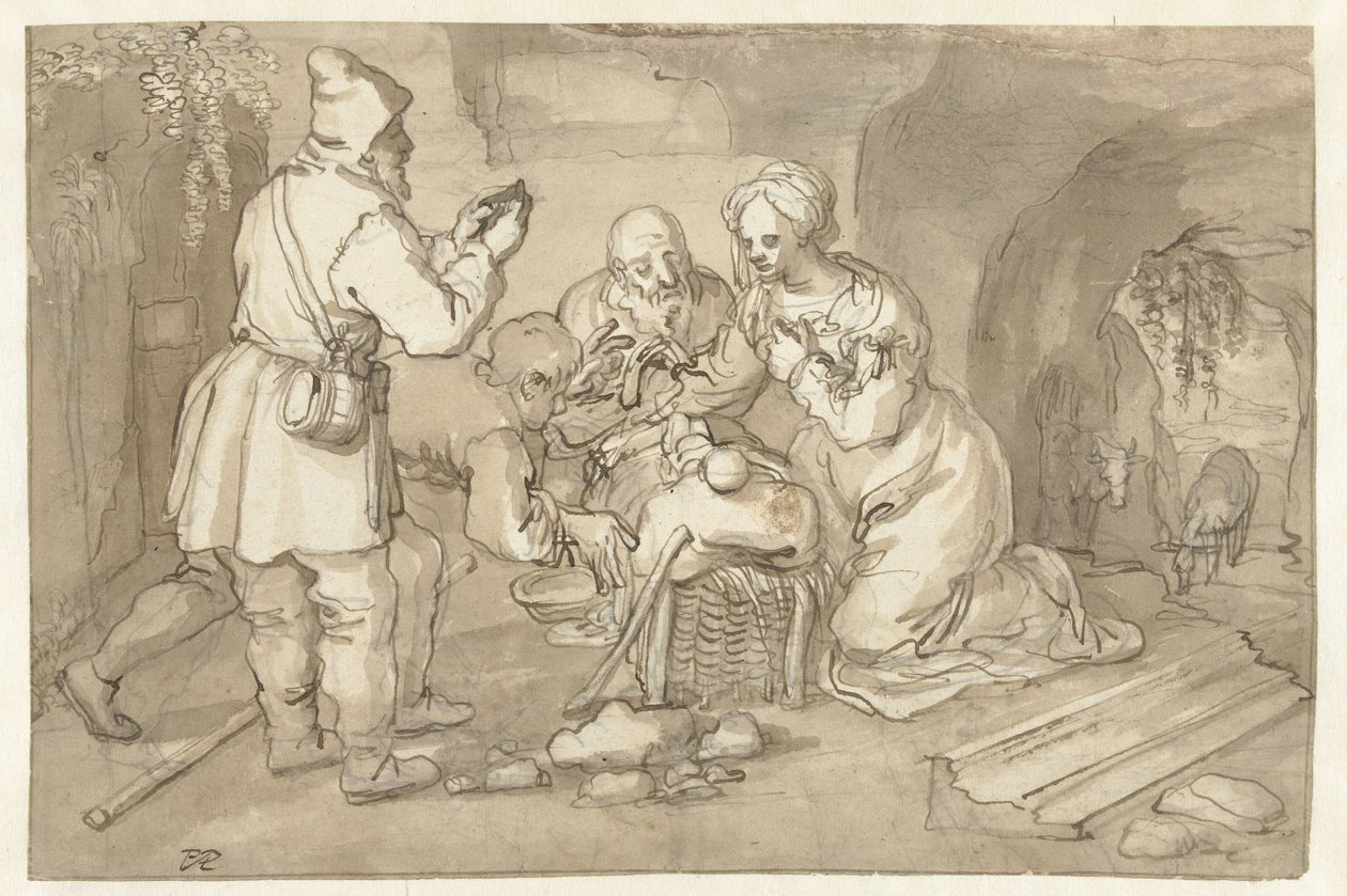 Paimenten palvonta tekijältä Pieter Cornelisz. van Rijck