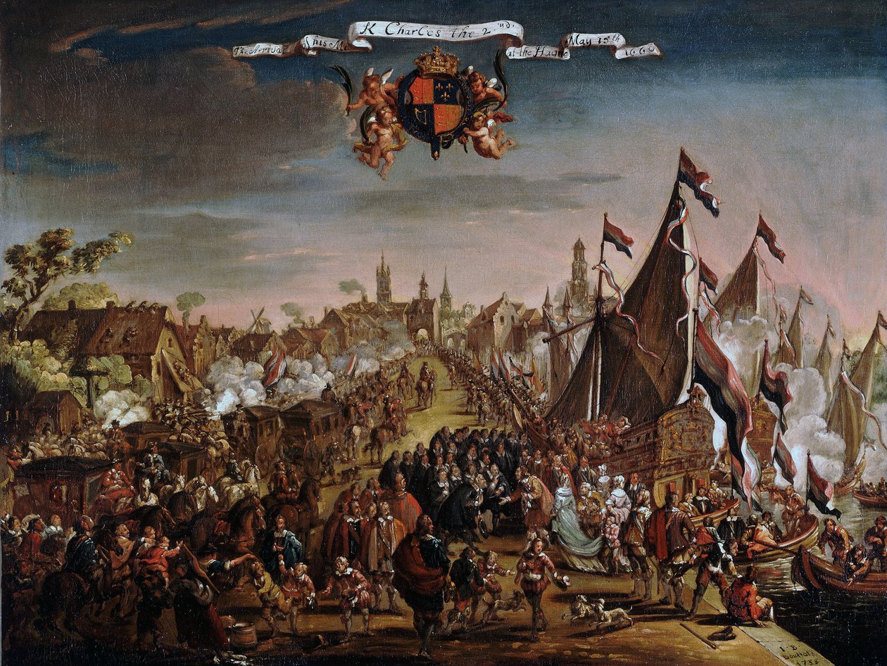 Neljän päivän taistelu tekijältä Pieter Cornelisz van Soest