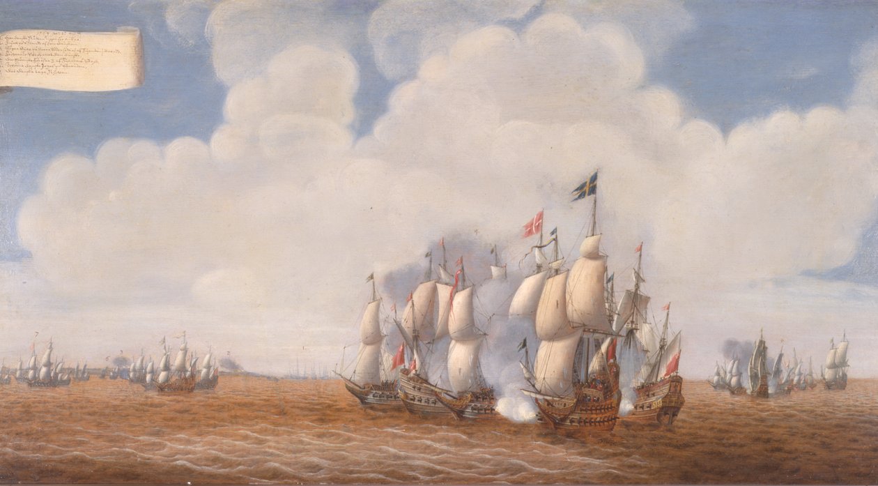 Ensimmäinen Öölannin taistelu 31. toukokuuta 1564, 1600-luvun jälkipuolisko. tekijältä Pieter Cornelisz van Soest