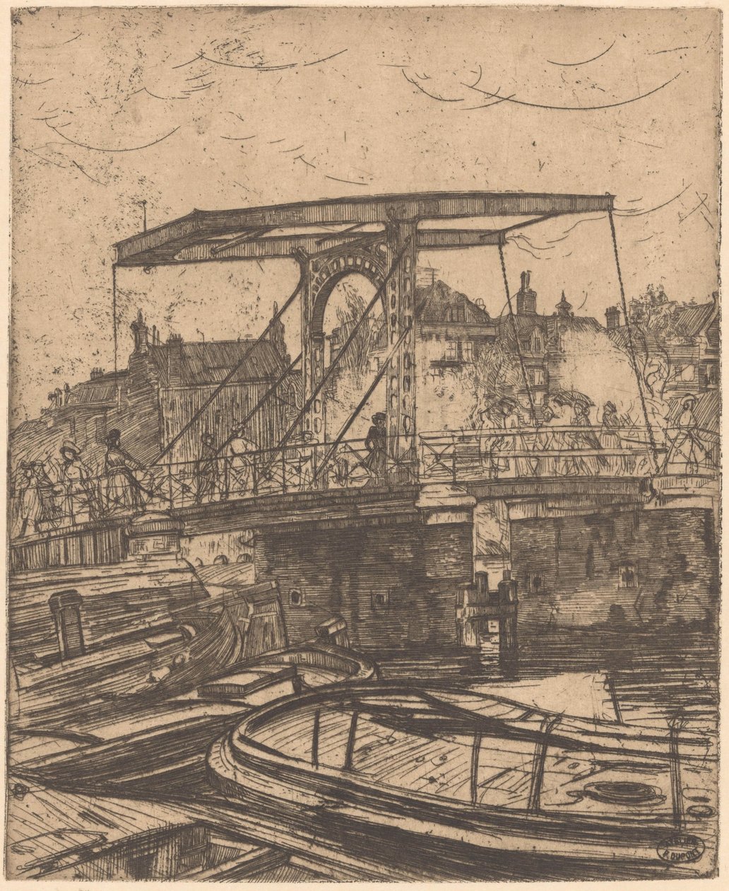 Skinny Bridge Amsterdamissa tekijältä Pieter Dupont