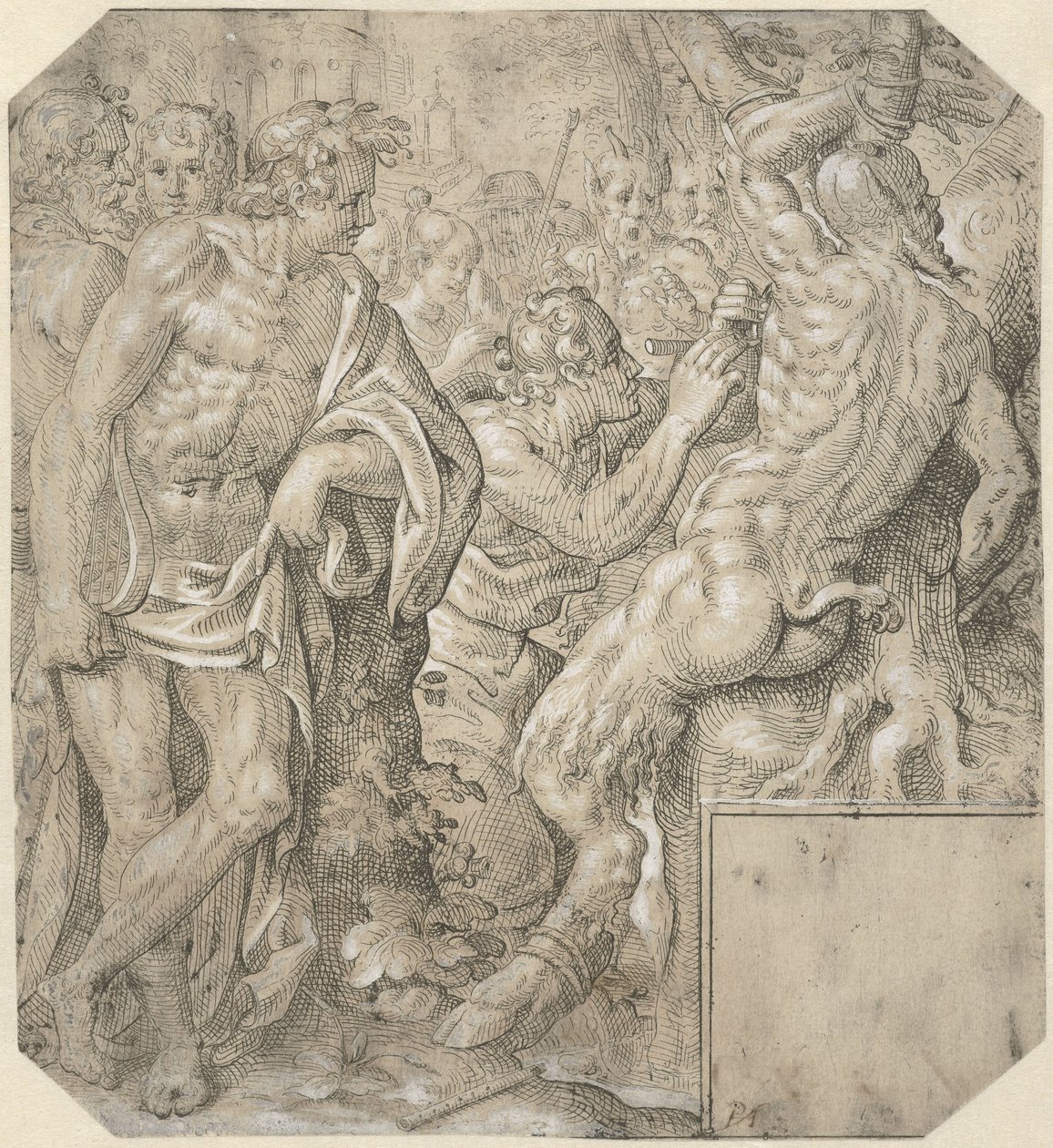 Apollo Marsyasissa tekijältä Pieter Feddes van Harlingen