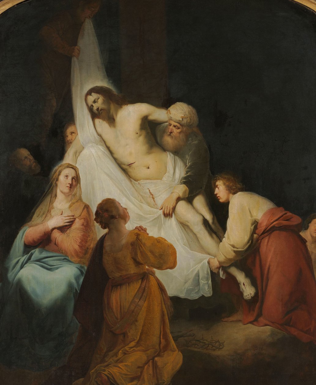 Laskeutuminen ristiltä tekijältä Pieter Fransz de Grebber