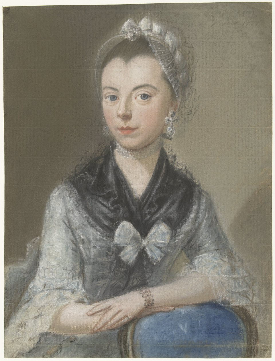 Susanna van Os-de la Croixin muotokuva Muotokuva Susanna van Os-de la Croix tekijältä Pieter Frederik de la Croix