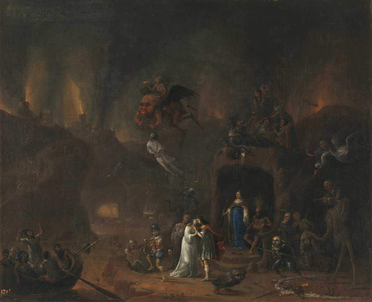 Orpheus ja Eurydike helvetissä tekijältä Pieter Fris