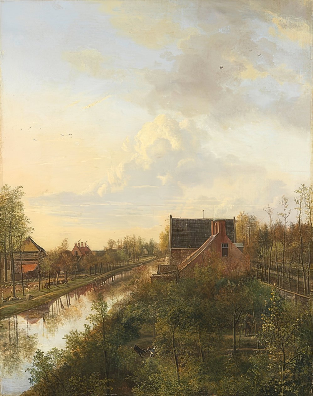 Kanava sisällä? S Graveland. 1818 tekijältä Pieter Gerardus van Os