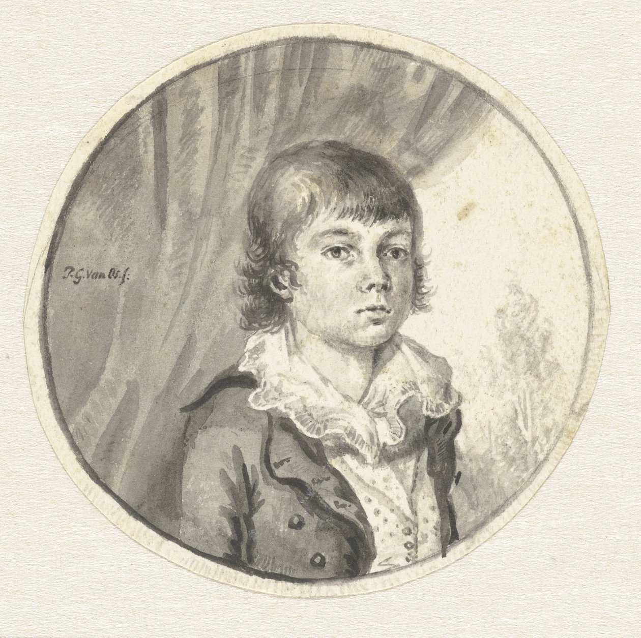 Pienen pojan muotokuva tekijältä Pieter Gerardus van Os