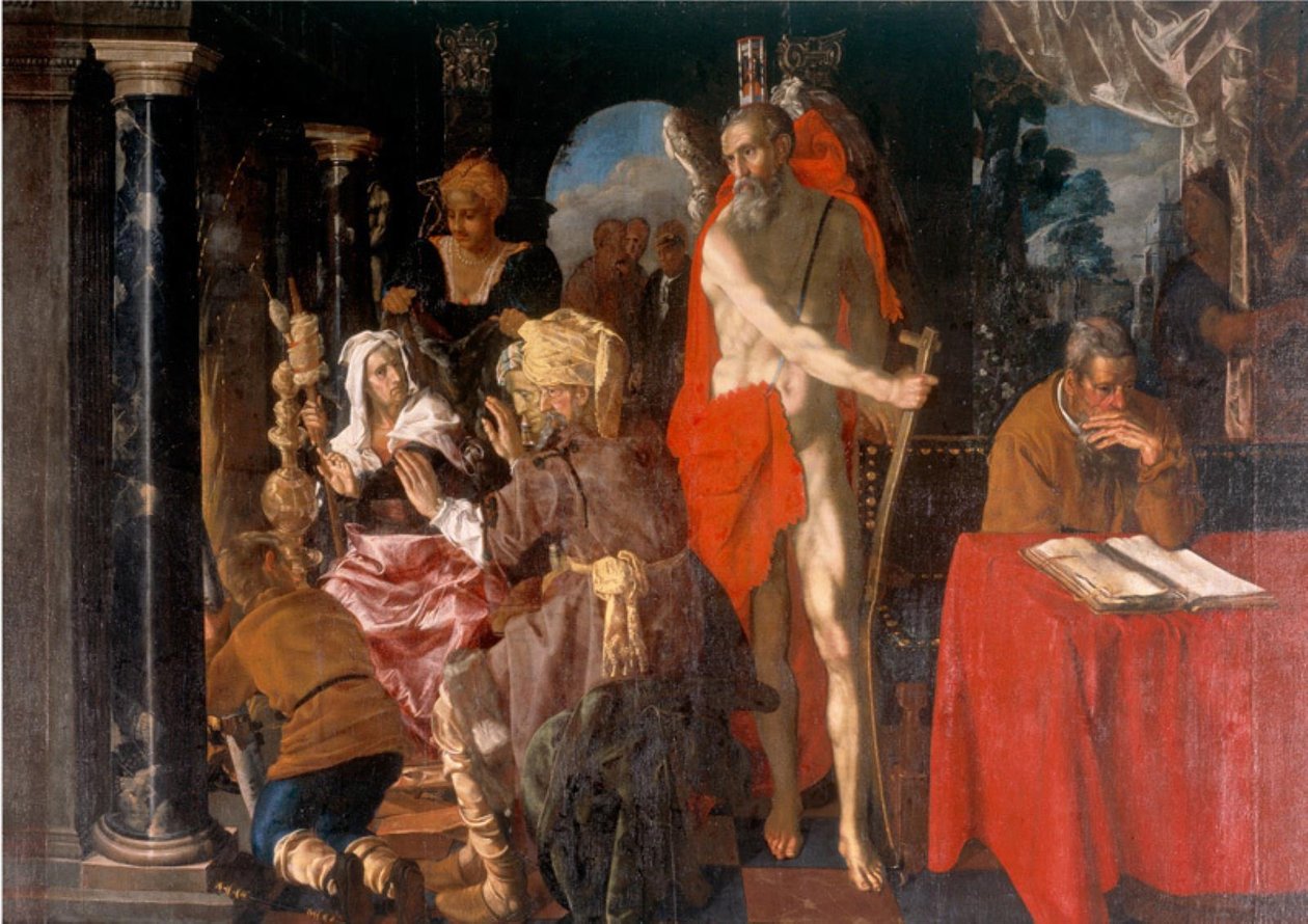Vanhuuden allegoria. Aika ja tutkija tekijältä Pieter Isaacsz