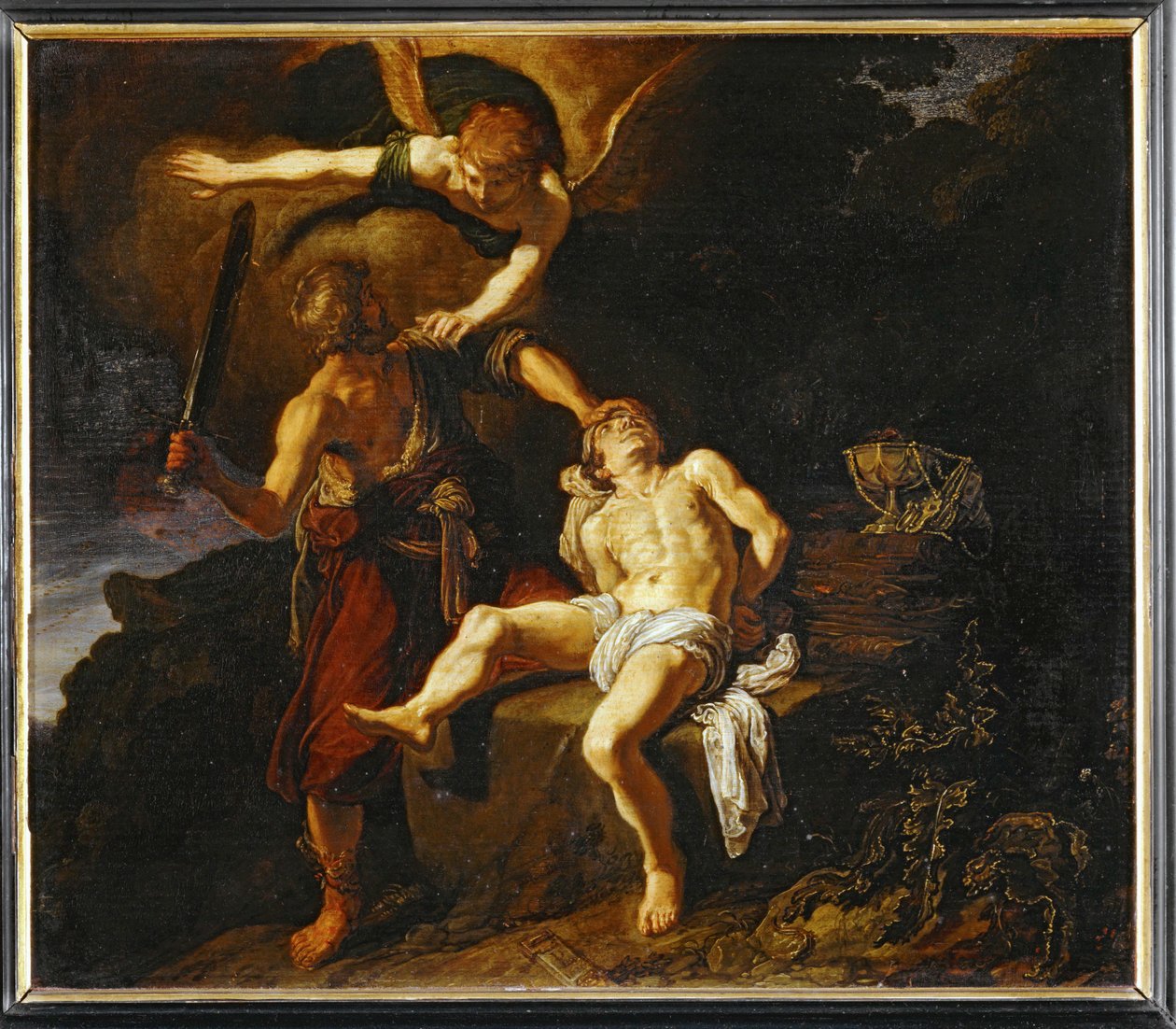Aabrahamin uhraus ... tekijältä Pieter Lastman