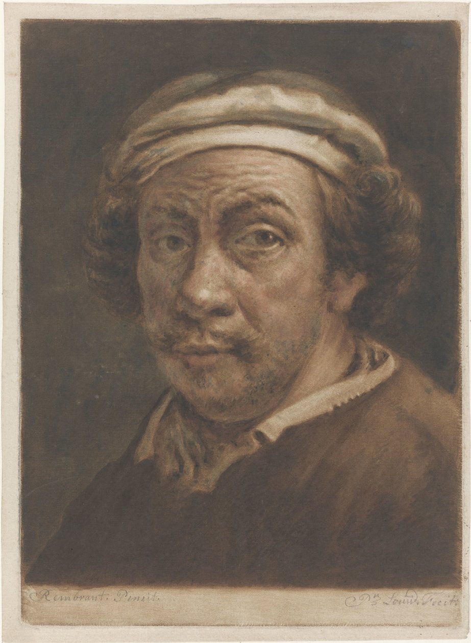 Rembrandt van Rijnin muotokuva tekijältä Pieter Louw