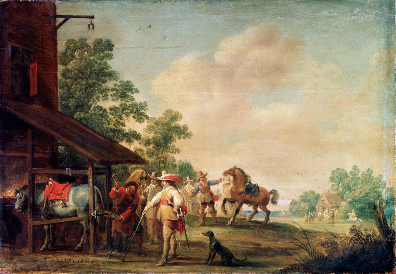 Takomo, 1648 tekijältä Pieter Meulener