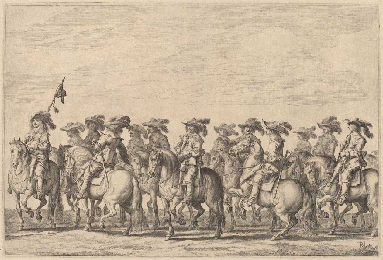 Marie de Medicin saapuminen Amsterdamiin [levy 6/6] tekijältä Pieter Nolpe