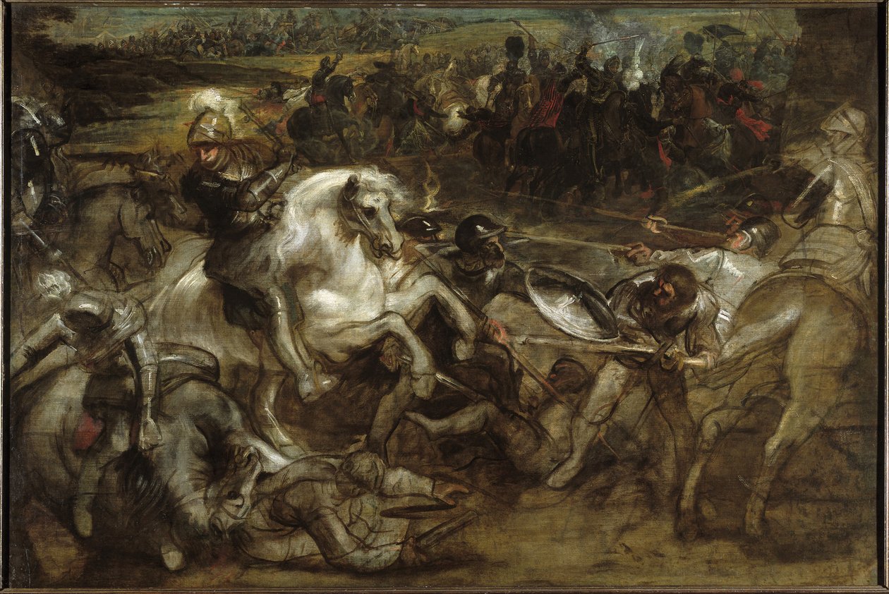 Henrik IV Ivryn taistelussa 1628-1630. tekijältä Pieter Paul Rubens