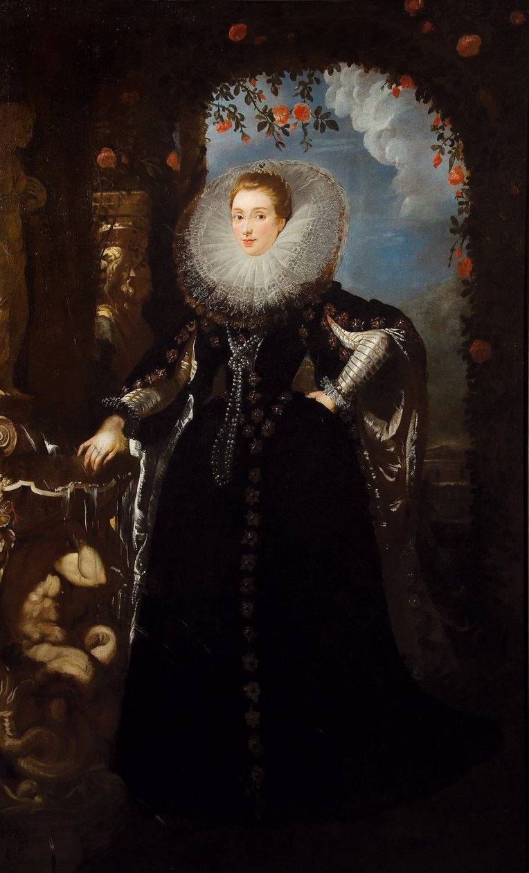 Giovanna Spinola Pavesen muotokuva, 1606. tekijältä Pieter Paul Rubens
