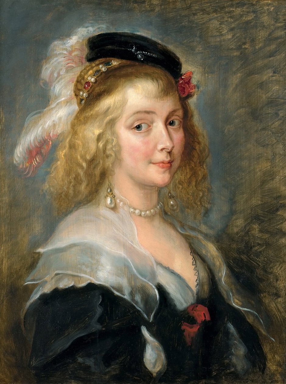 Hélène Fourmentin muotokuva, 1640. tekijältä Peter Paul Rubens