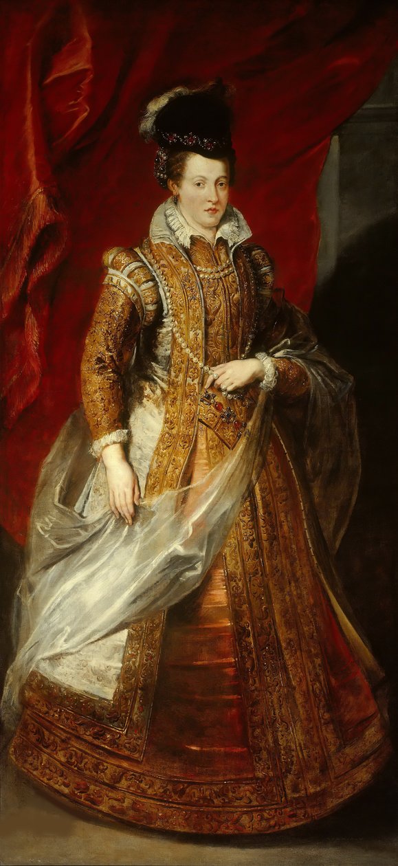 Joanna Itävallasta 1547–1578, Toscanan suurherttuatar, vuosina 1621–1625. tekijältä Pieter Paul Rubens
