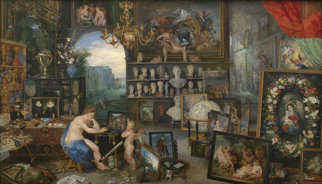 Näön allegoria tekijältä Peter Paul Rubens