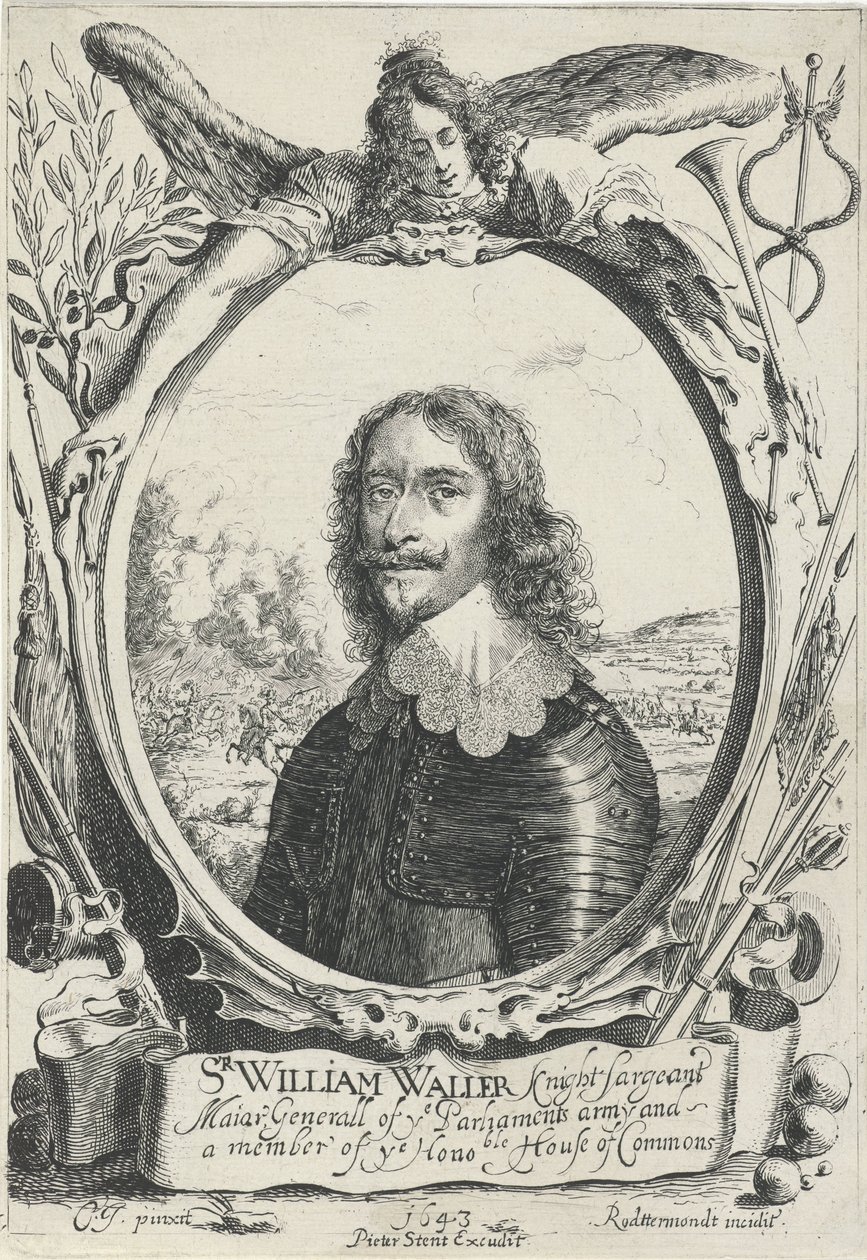 Muotokuva Sir William Wallerilta tekijältä Pieter Rottermondt