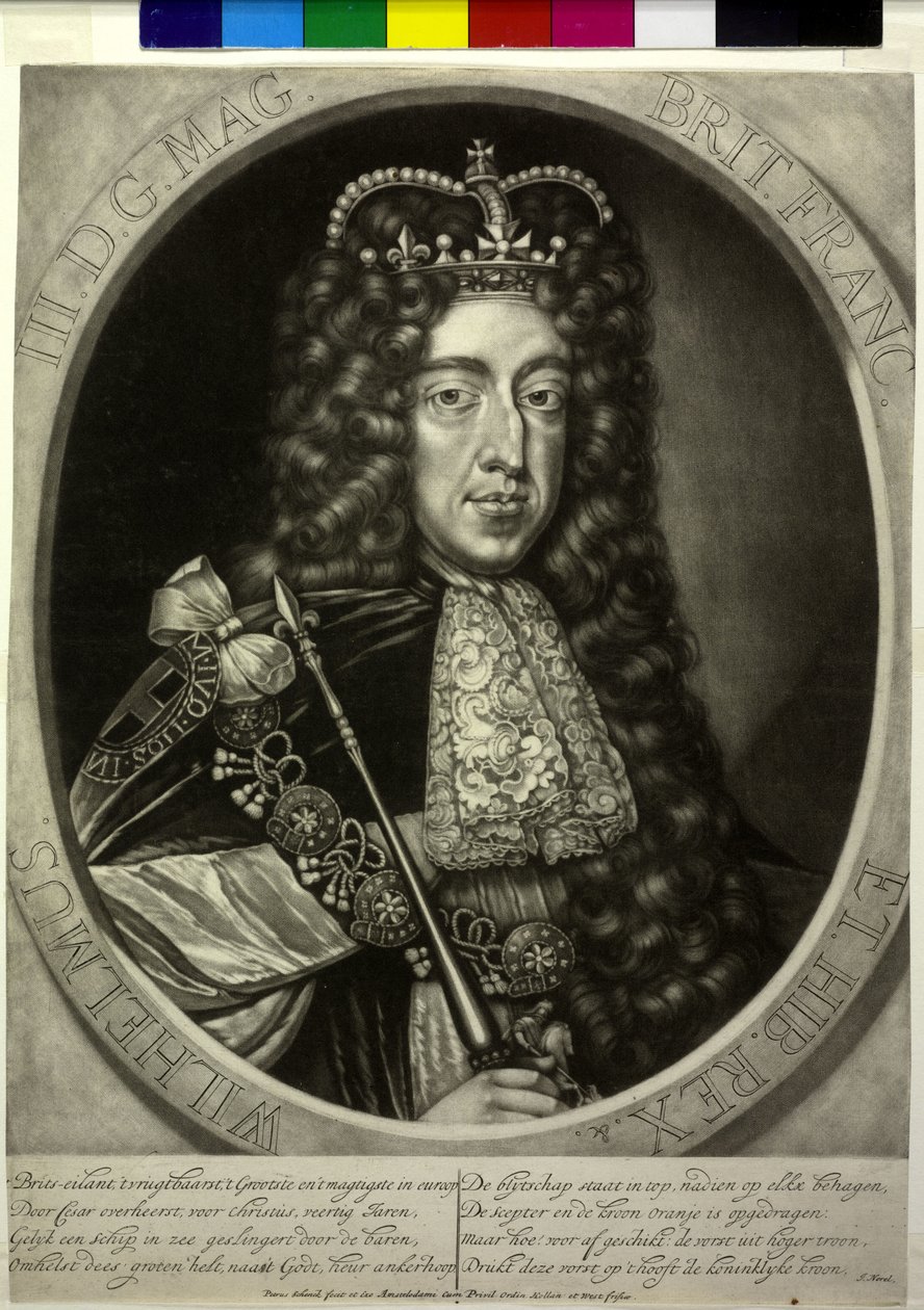 Oranian prinssi William III tekijältä Pieter Schenk