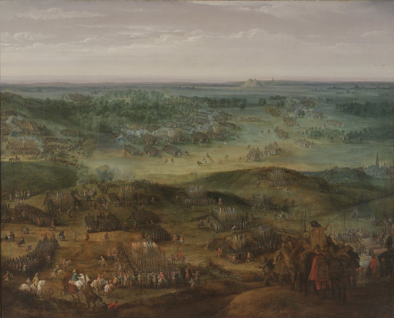 Nördlingenin taistelu 6. syyskuuta 1634 1634. tekijältä Pieter Snayers