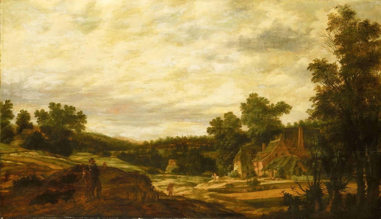 Mäkistä maisemaa tekijältä Pieter Stalpaert