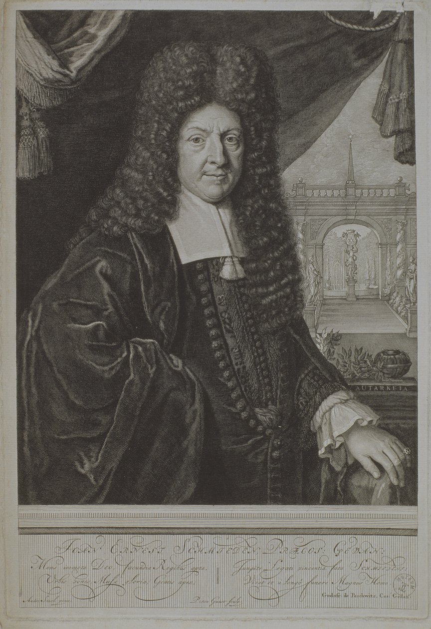 Jan Ernest Schmieden (1626-1707) 1707 tekijältä Pieter Stevens van Gunst