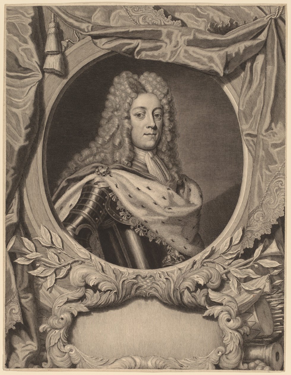 Kuningas Yrjö II tekijältä Pieter Stevens van Gunst
