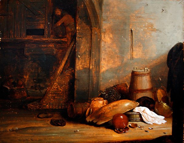 Talonpoikainen sisustus tekijältä Pieter Symonsz. Potter