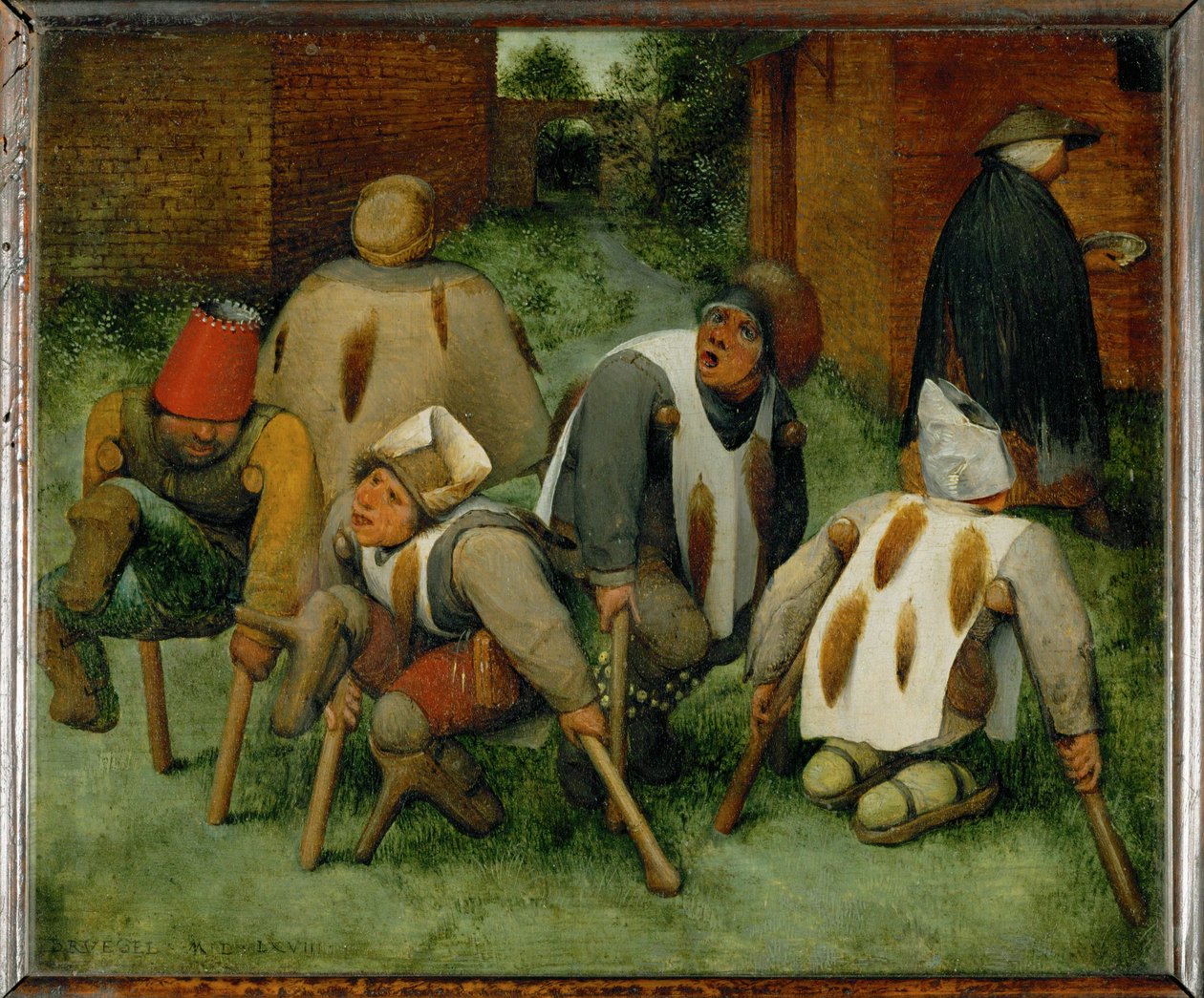 Les Mendiants - Rampat ... tekijältä Pieter The Elder Brueghel