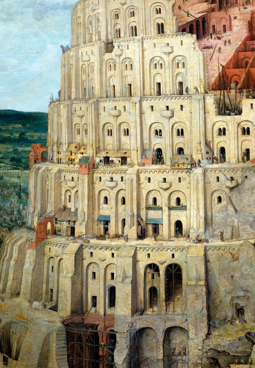 Baabelin torni tekijältä Pieter Bruegel the Elder
