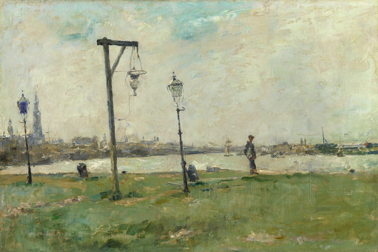 Antwerpen (öljy kankaalle) tekijältä Pieter Verhaert