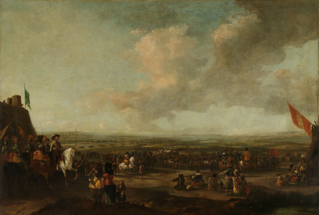 Frederick Henry Maastrichtin antautuessa 22. elokuuta 1632 tekijältä Pieter Wouwerman (manner of)