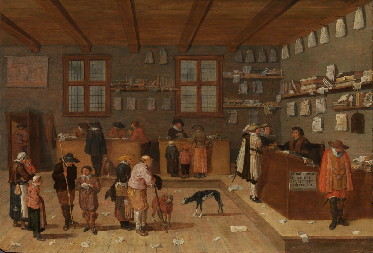 Asianajajan toimisto tekijältä Pieter de Bloot