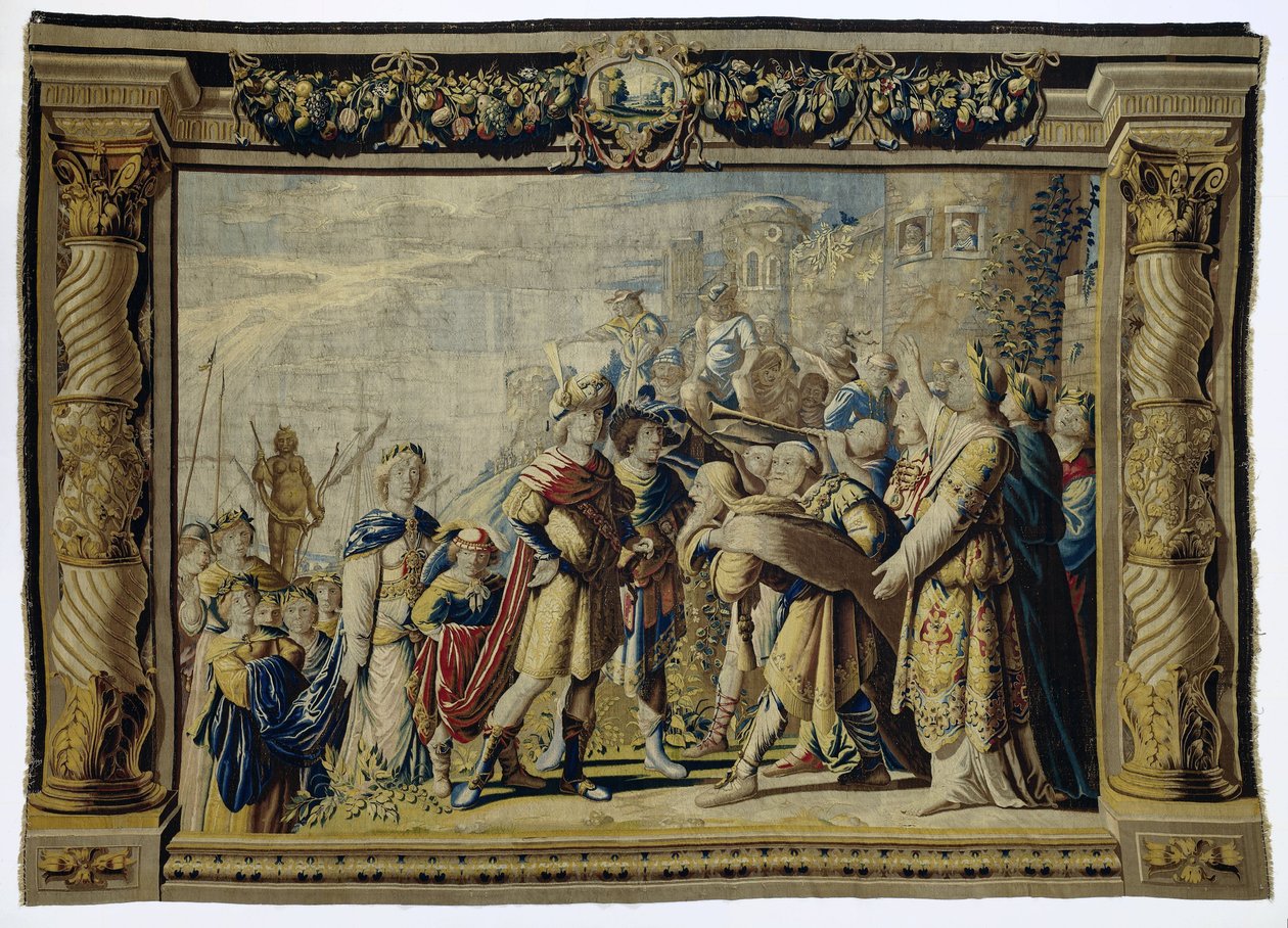 Orestesin ja Iphigenian kotiinpaluu Aulisissa Iphigenian ja Oresteen historia (sarjan nimi) tekijältä Pieter de Cracht