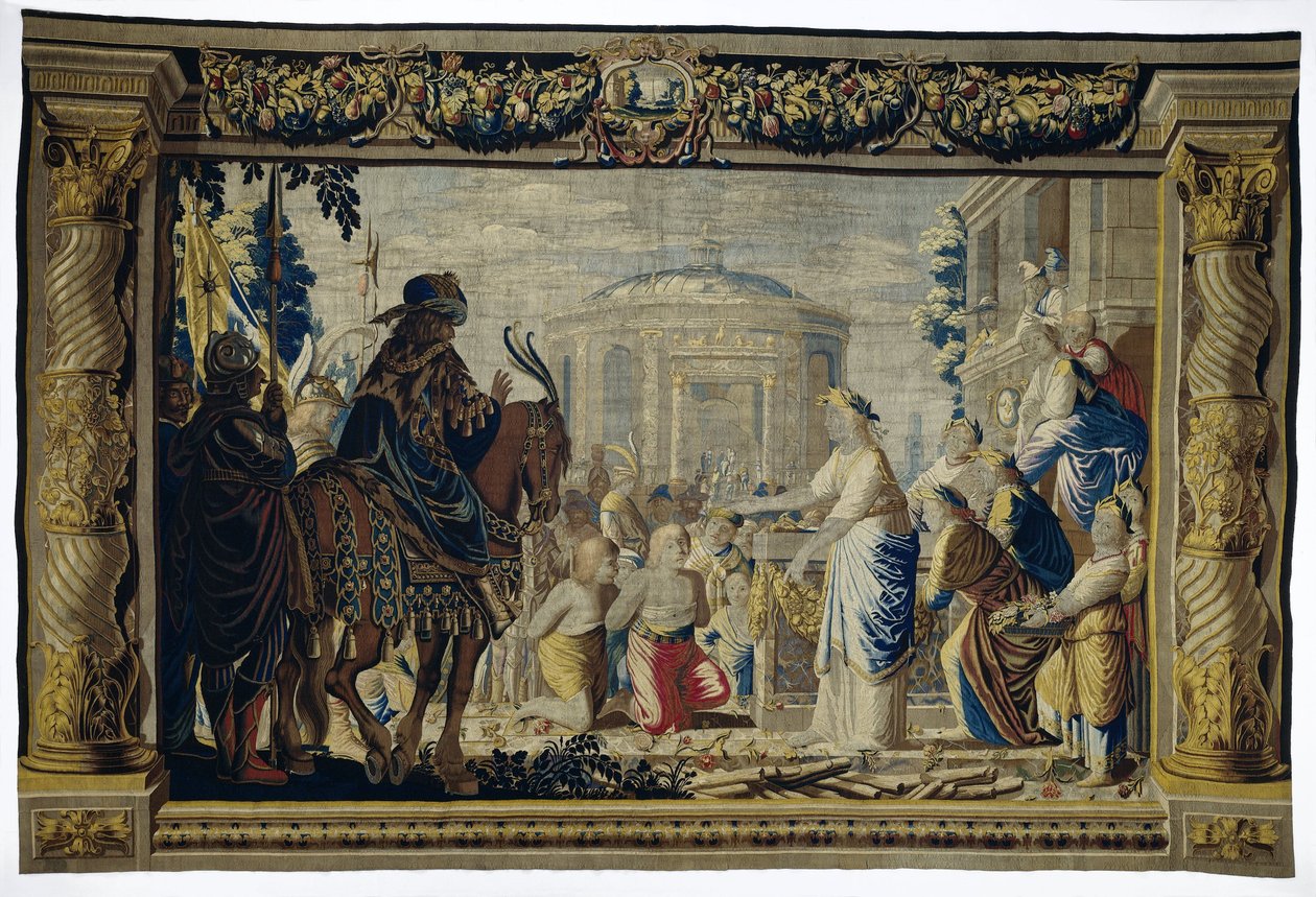 Orestes ja Pylades Iphigenialle Iphigenian ja Oresteen historia (sarjan nimi) tekijältä Pieter de Cracht