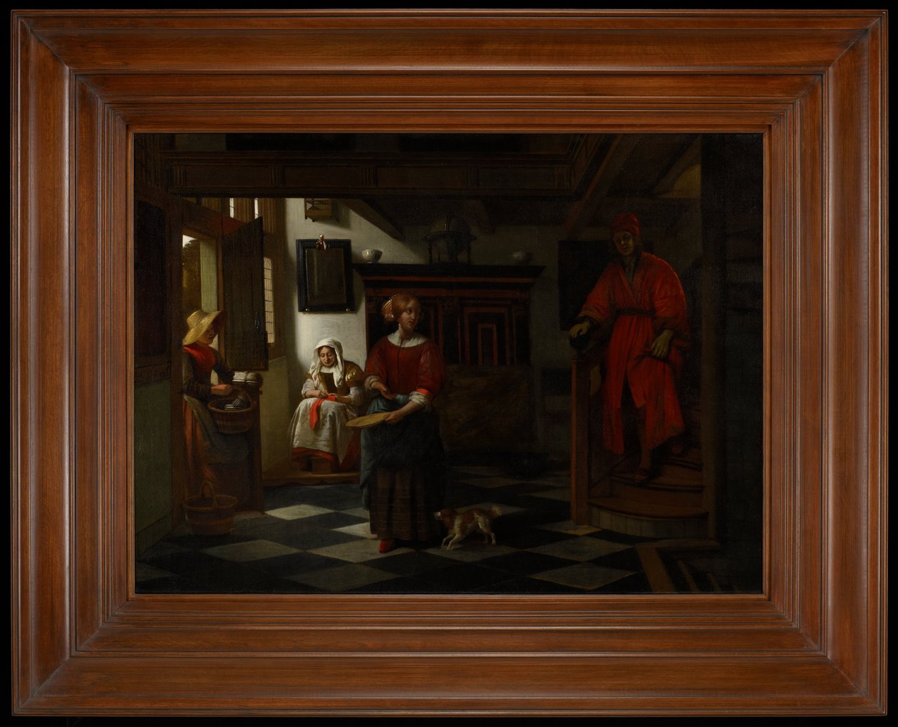 Parsanmyyjä tekijältä Pieter de Hooch